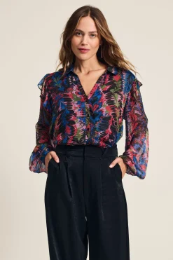 POM Amsterdam BLOUSE Animal Paradise Sale
