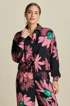 POM Amsterdam BLOUSE Big Blooming Pink Sale