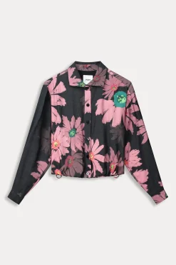 POM Amsterdam BLOUSE Big Blooming Pink Sale