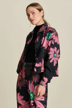 POM Amsterdam BLOUSE Big Blooming Pink Sale