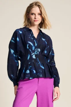 POM Amsterdam BLOUSE Feathers and Florals Sale