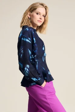 POM Amsterdam BLOUSE Feathers and Florals Sale