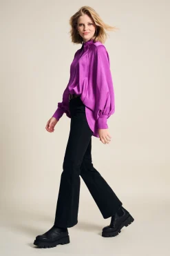 POM Amsterdam BLOUSE Feathers Cactus Pink Online