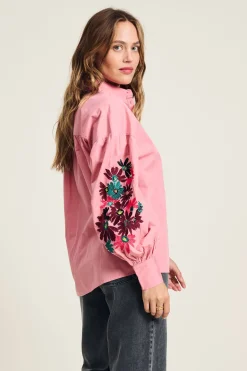 POM Amsterdam BLOUSE Maxime Dusty Pink Best