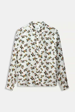 POM Amsterdam BLOUSE Milly Butterfly Ecru Sale