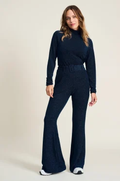 POM Amsterdam BROEK Festive Blue Discount