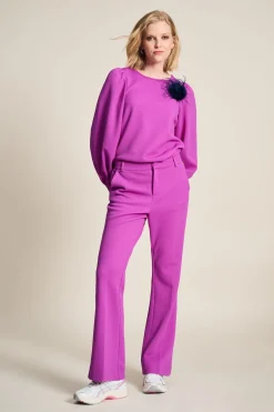 POM Amsterdam BROEK Flare Cactus Pink
