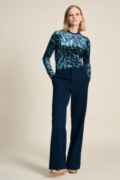 POM Amsterdam BROEK Lara Eternal Blue Sale