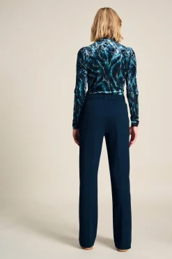 POM Amsterdam BROEK Lara Eternal Blue Sale