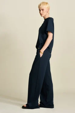 POM Amsterdam BROEK Suzi Dark Navy Discount
