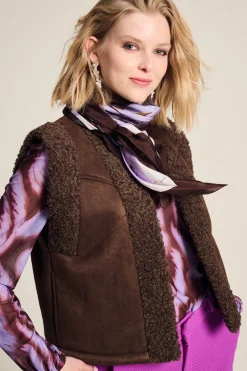POM Amsterdam GILET Lammy Brown Best
