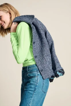 POM Amsterdam JACKET Tweed Blue New