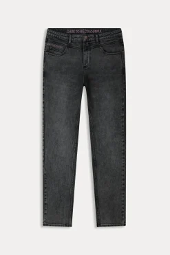 POM Amsterdam JEANS Elize Slim Grey Storm Grey Strom Discount