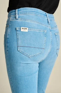 POM Amsterdam JEANS Esmee Flare Light Blue Hot