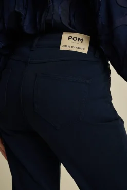 POM Amsterdam JEANS KATE Flare Washed Midnight Blue Online