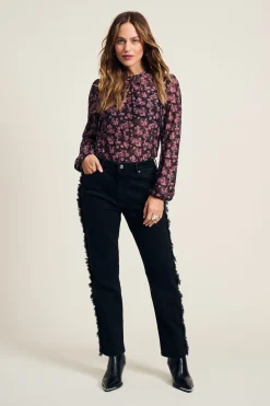 POM Amsterdam JEANS Tapered Washed Black Discount