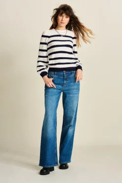 POM Amsterdam JEANS Wide Leg Vintage Blue Hot