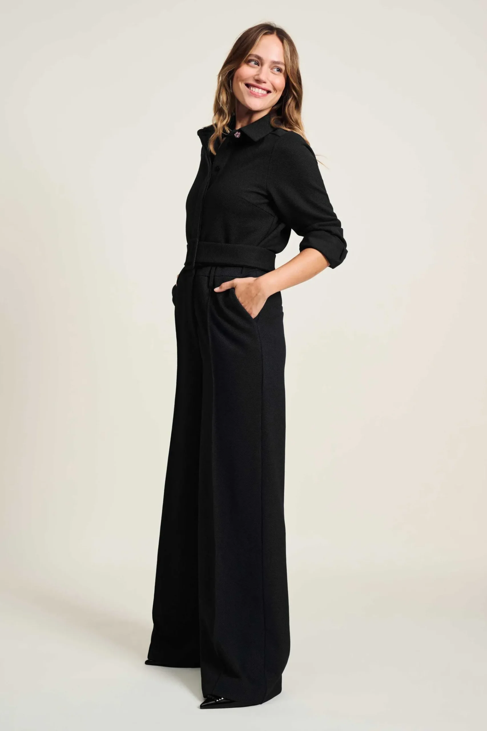 POM Amsterdam JUMPSUIT Black New