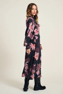 POM Amsterdam JURK Big Blooming Pink New