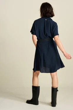 POM Amsterdam JURK Bobby Lynn Dark Navy Online