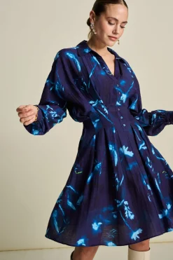 POM Amsterdam JURK Feathers and Floral New