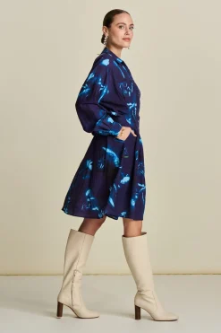 POM Amsterdam JURK Feathers and Floral New