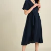 POM Amsterdam JURK Lynn Dark Navy Outlet