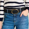POM Amsterdam RIEM Olivia Suede Navy Outlet