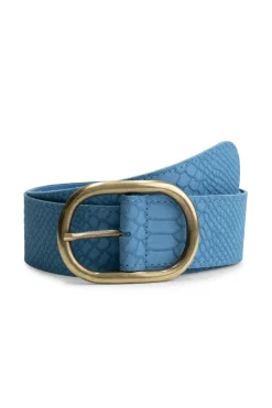 POM Amsterdam RIEM Olivia Suede Sky Blue Best
