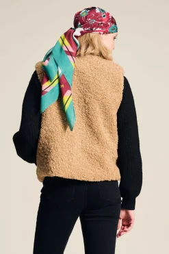 POM Amsterdam SJAAL Silk Floral Green Sale