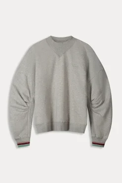 POM Amsterdam SWEATER Grey Melange Discount