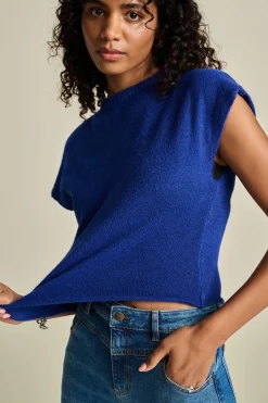 POM Amsterdam TOP Bright Blue Discount