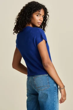 POM Amsterdam TOP Bright Blue Discount