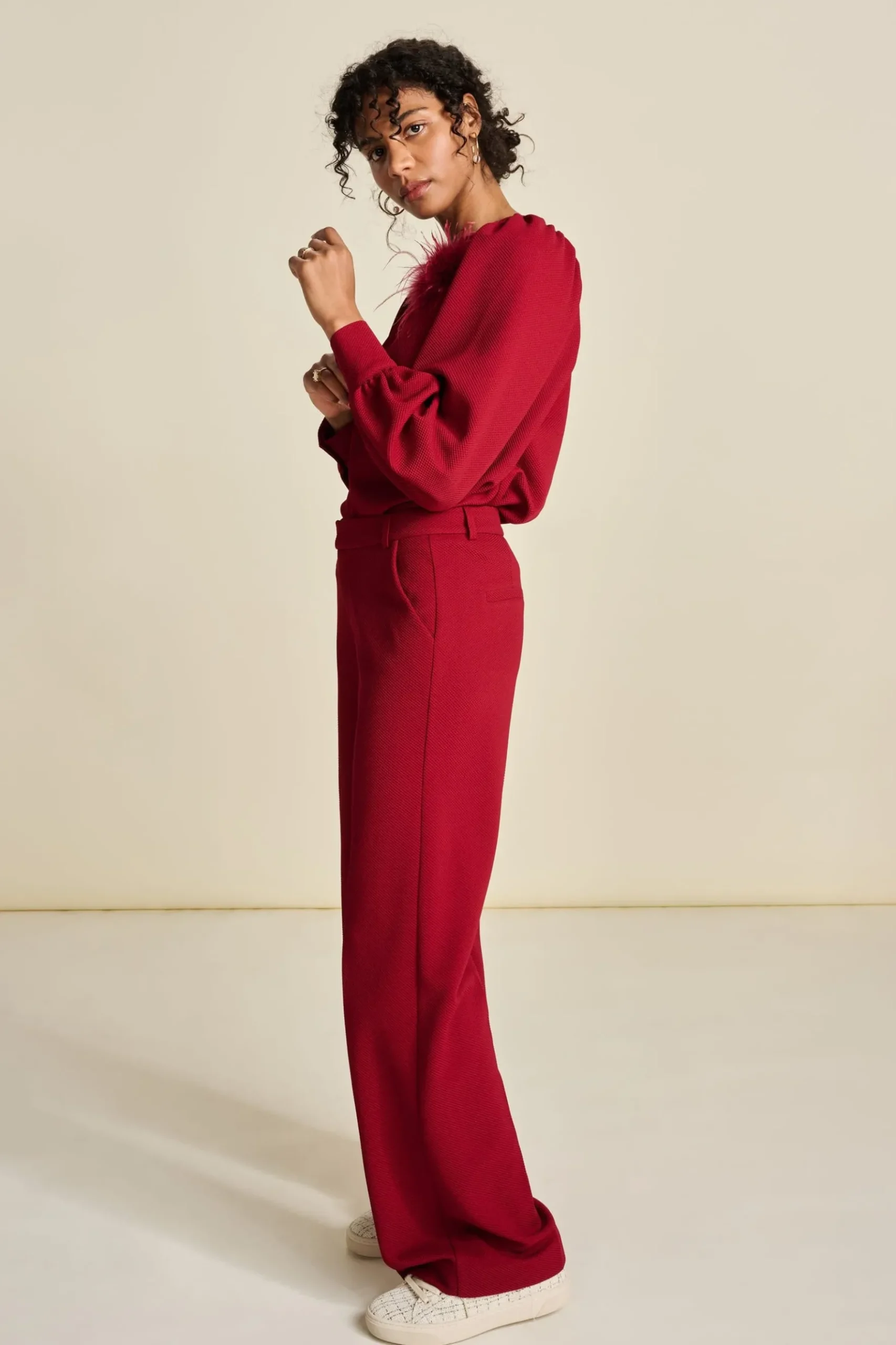 POM Amsterdam TOP Burgundy Red Sale