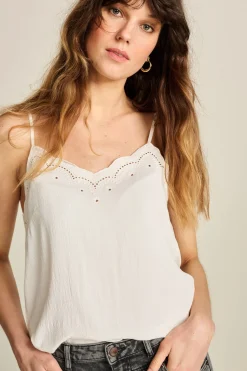 POM Amsterdam TOP Emmi Ecru Hot