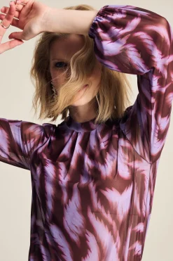 POM Amsterdam TOP Feathers Brown