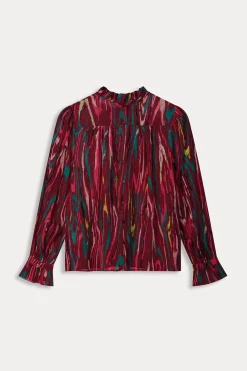 POM Amsterdam TOP Woody Burgundy Red