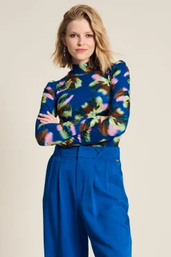 POM Amsterdam TURTLENECK Butterfly Blue Best