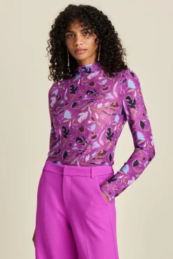 POM Amsterdam TURTLENECK Featherfest Cactus Pink Best