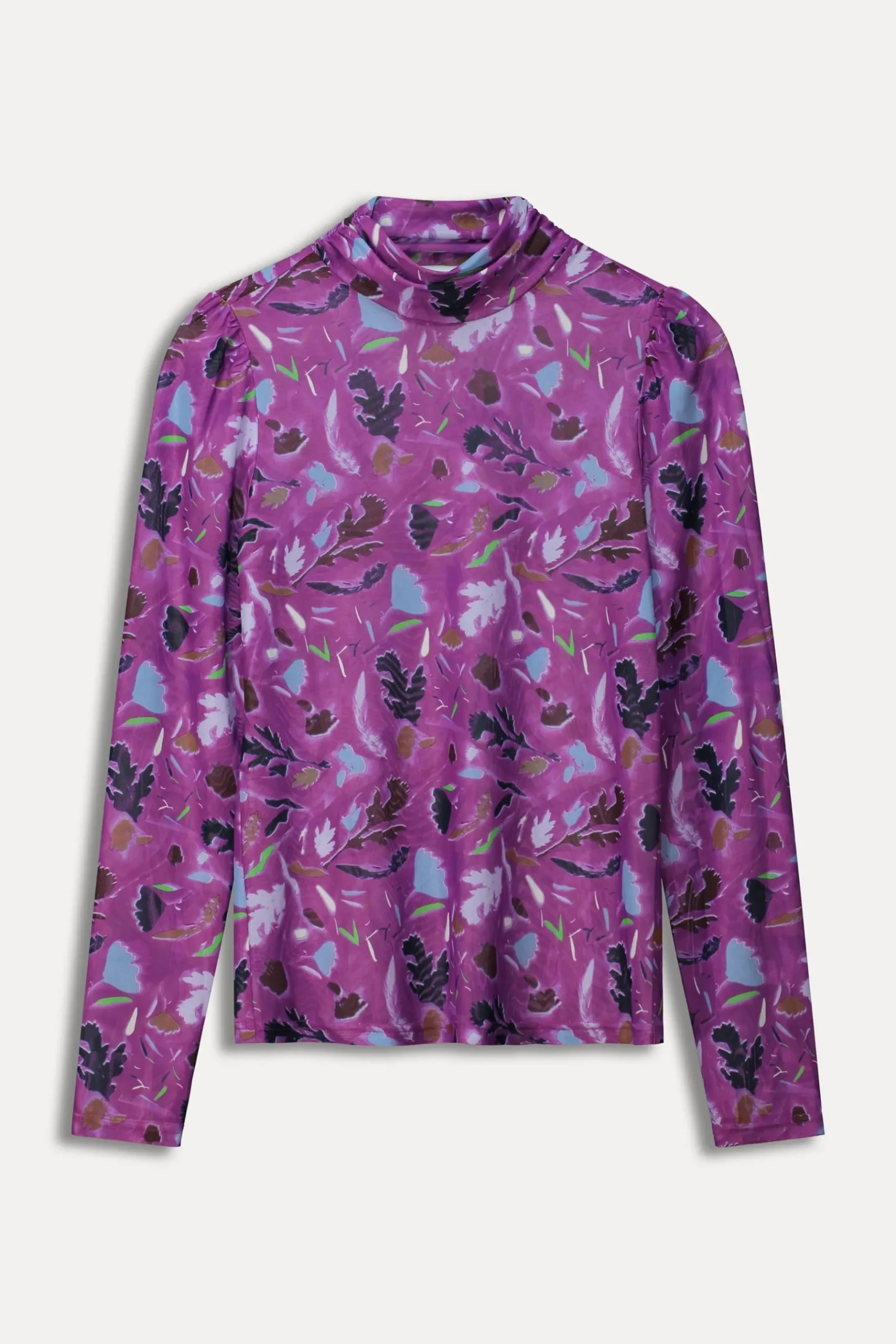 POM Amsterdam TURTLENECK Featherfest Cactus Pink Best