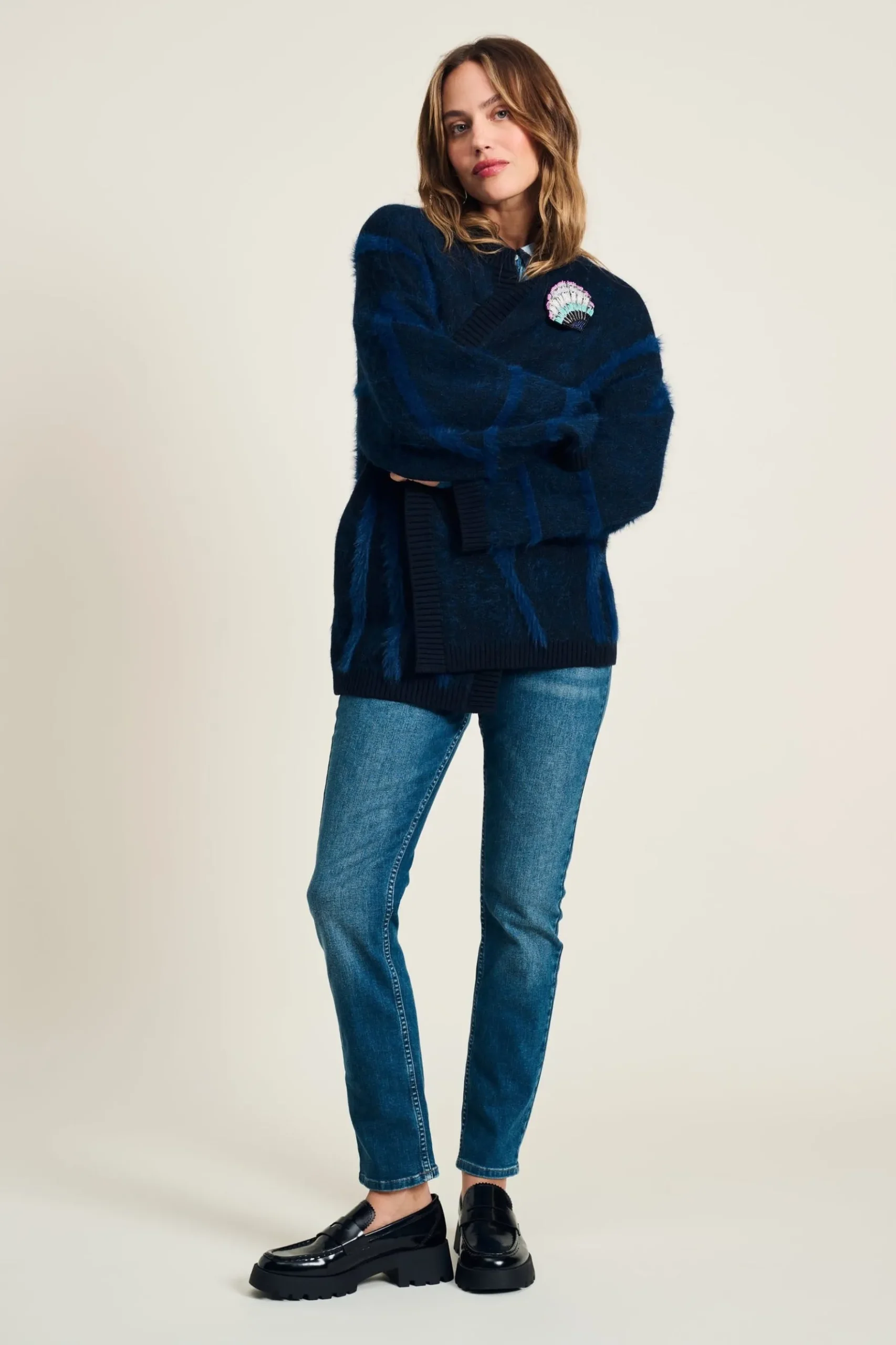 POM Amsterdam VEST Midnight Blue Clearance